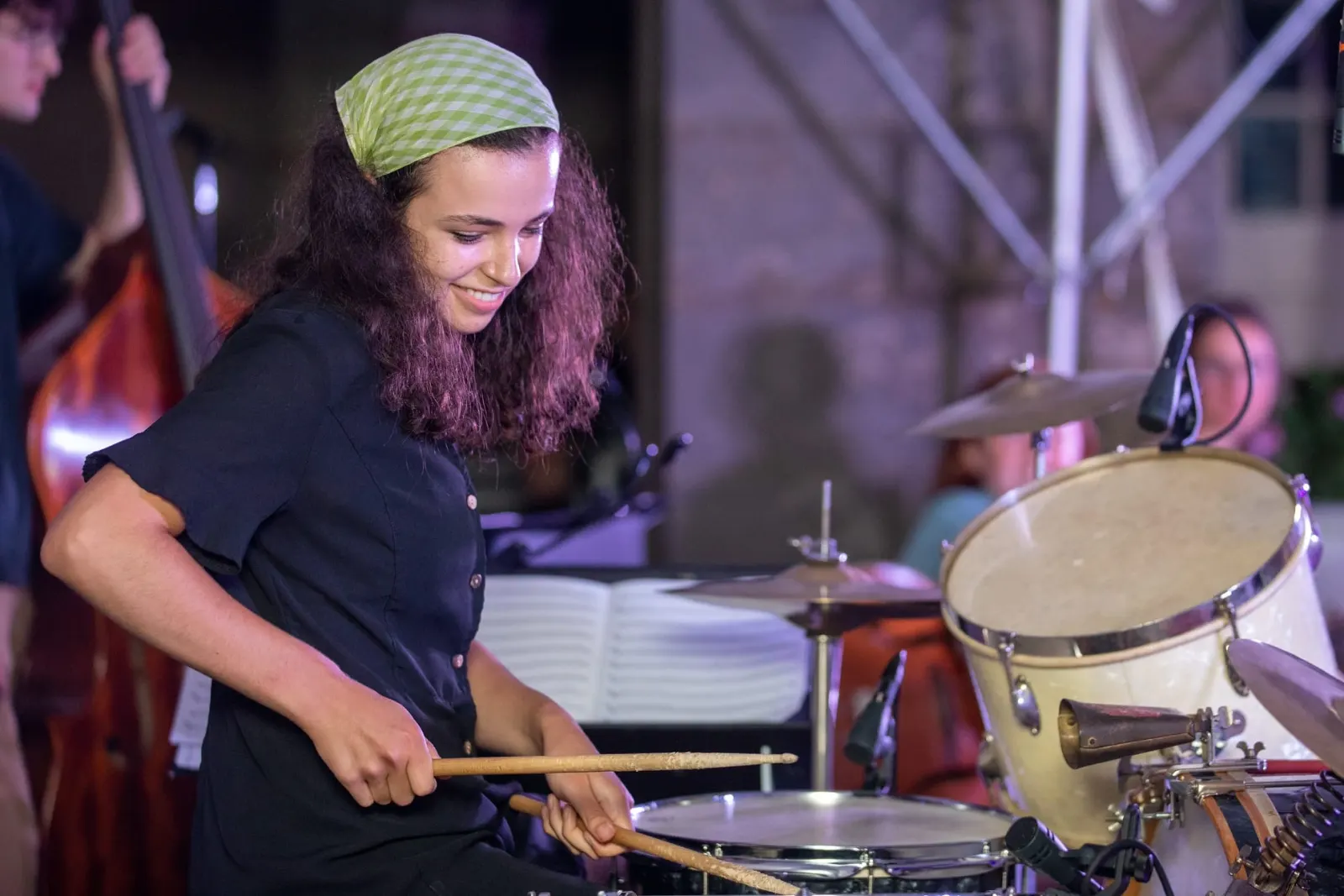 drummer Mira Ward